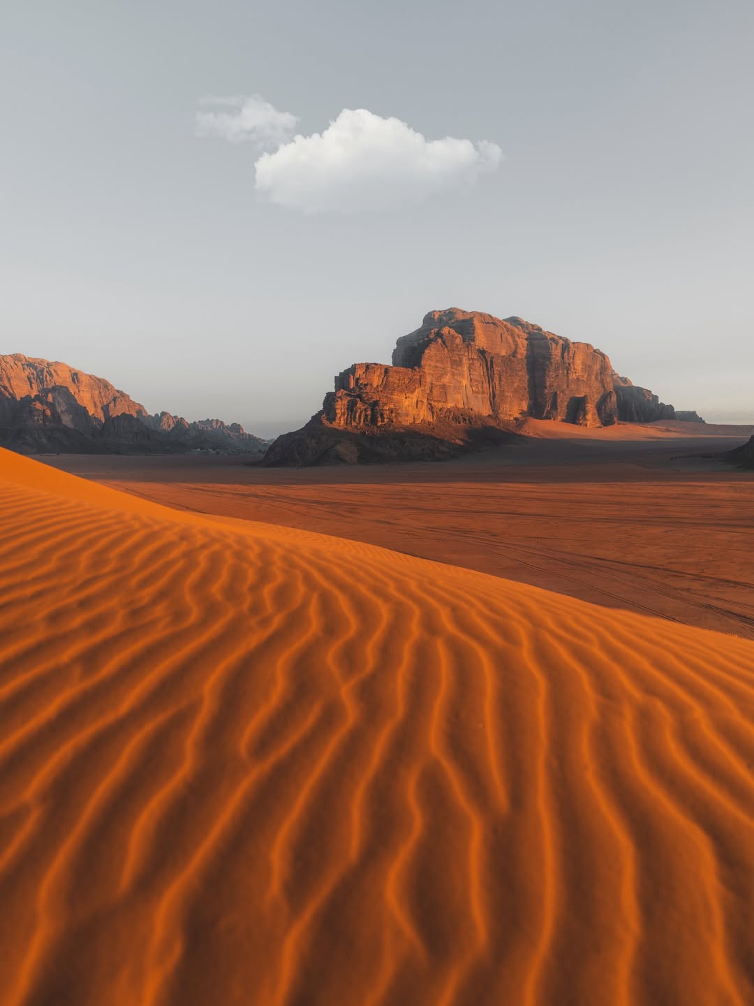 Wadi Rum desert calling